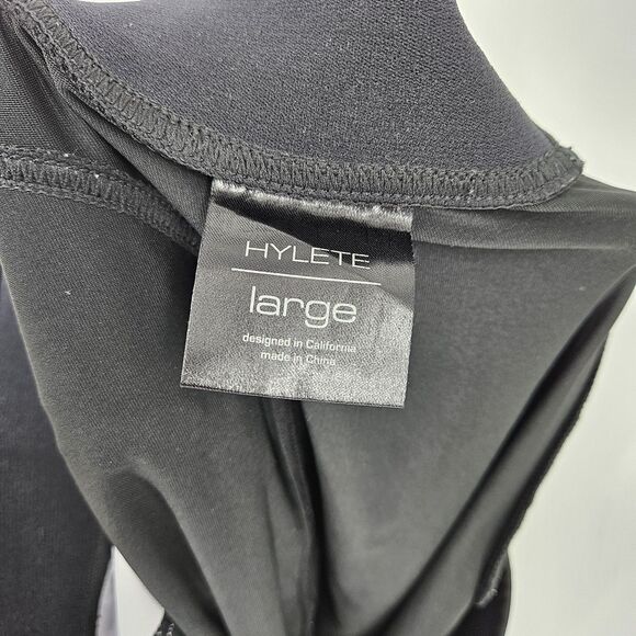 Hylete Shorts Mens Large Black Digital Camo Above Knee Athletic Elastic Waist - Picture 11 of 12